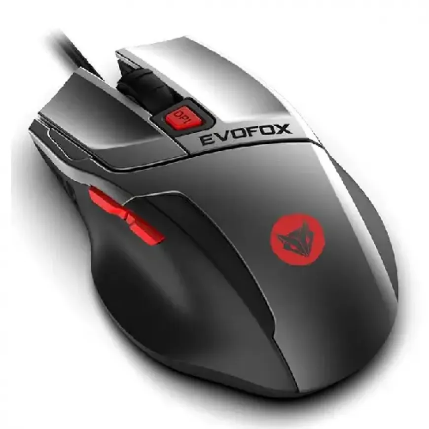 EvoFox Shade Gaming Mouse with 7 Rainbow Color Lighting